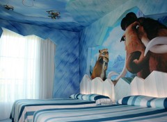 gardaland hotel ice age room camera era glaciale