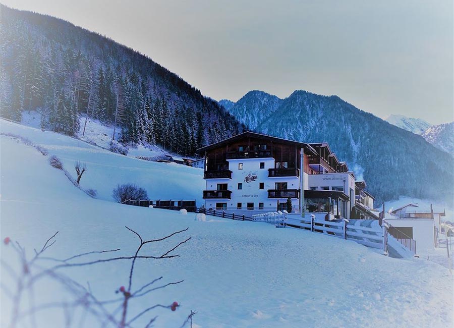 hotel almina alto adige inverno