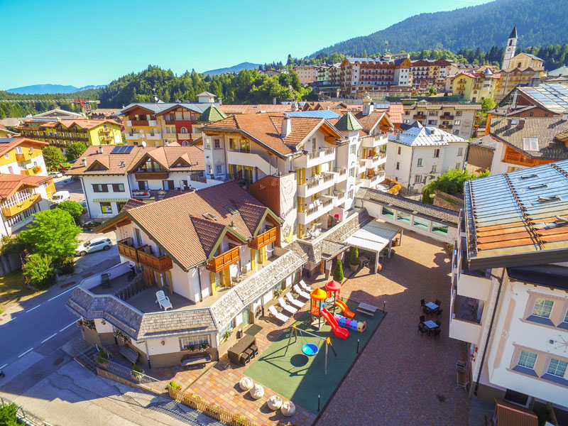family hotel con miniclub per bambini ad andalo