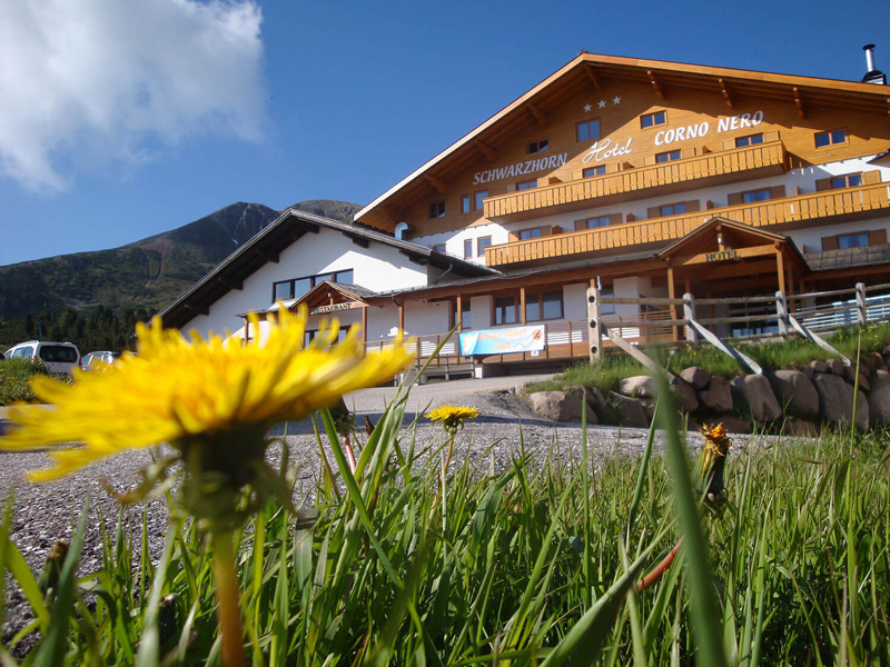 Hotel Schwarzhorn alto adige aldino