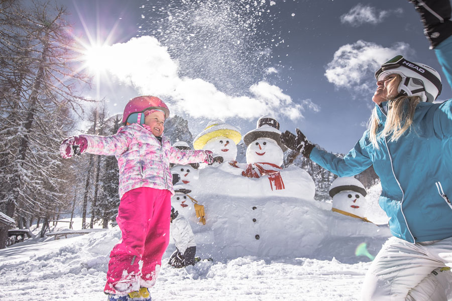 bimbi in vacanza a sesto di pusteria