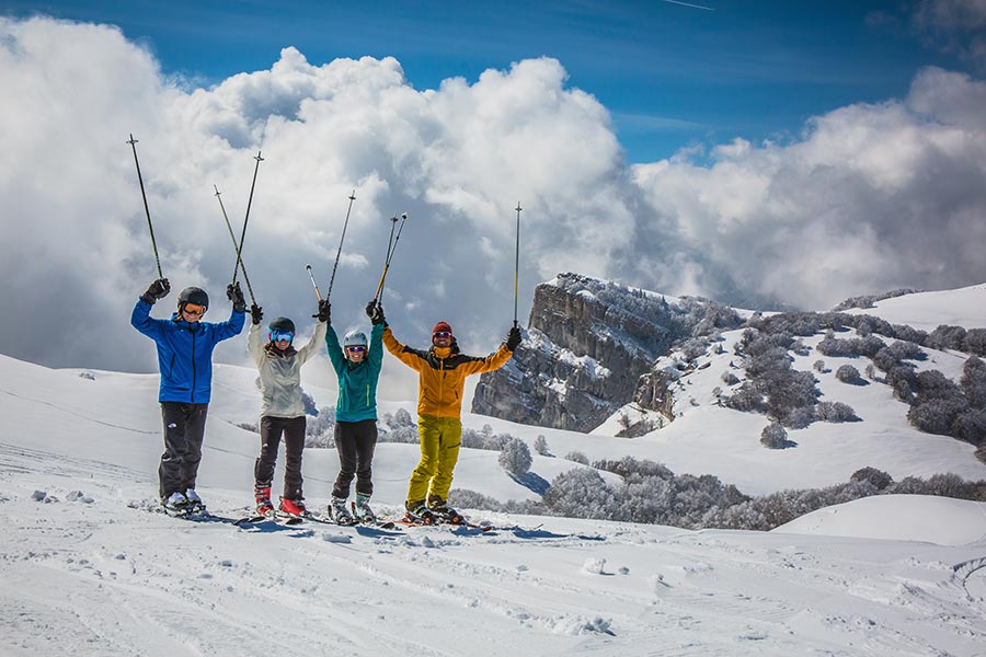 Sciare con i bambini sul Monte Baldo e Brentonico e il Mercatino di Natale di Rovereto