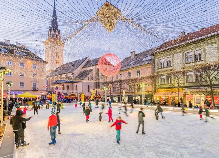 mercatino di natale di Villach Austria Carinzia