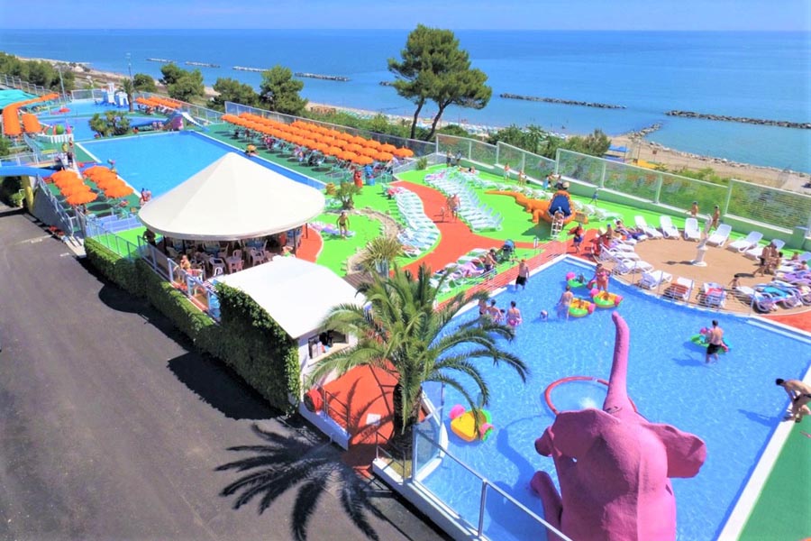 Piscine del camping village riva verde