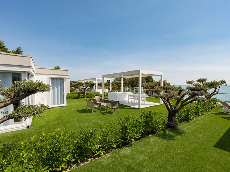 bungalow e villette del riva verde camping village nelle marche