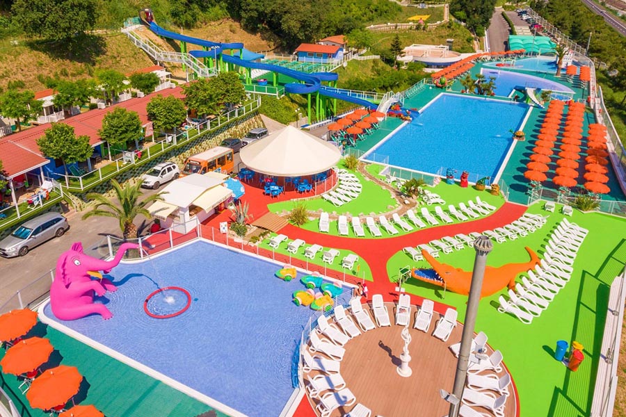 Piscine del camping village riva verde