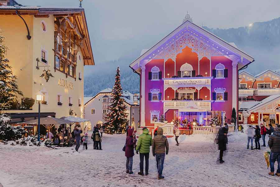 Natale a Ortisei in Val Gardena